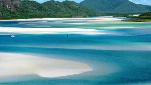 Disfrutar del paraíso es posible con lugares como las Islas Withsundays. (Foto: Wikimedia)
